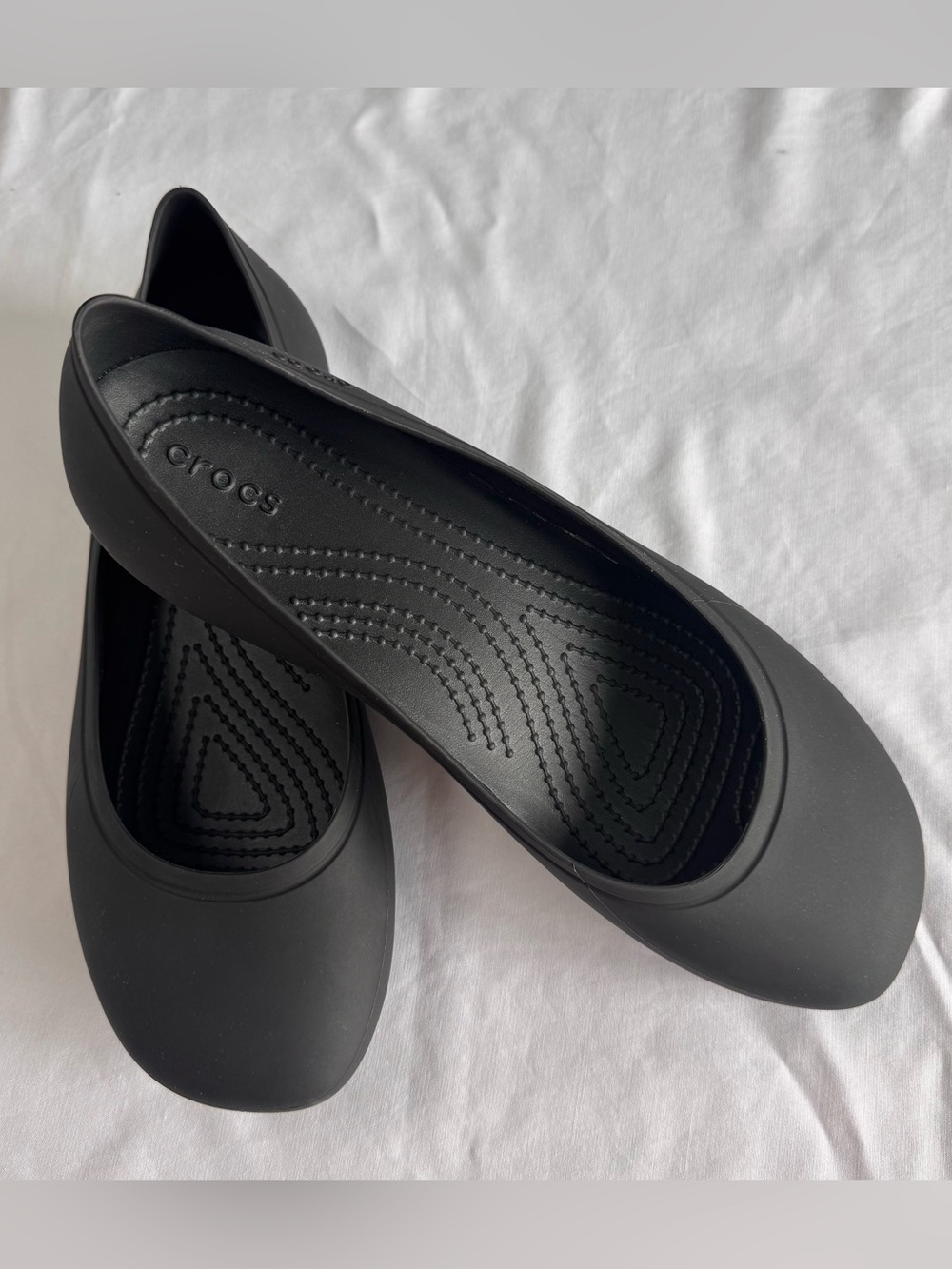 CROCS Brooklyn Flat Womans Slip-On Ballet Flat Size 8